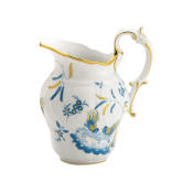 Ginori Oro Di Doccia Turchese Coffee Milk Jug - 8 oz.